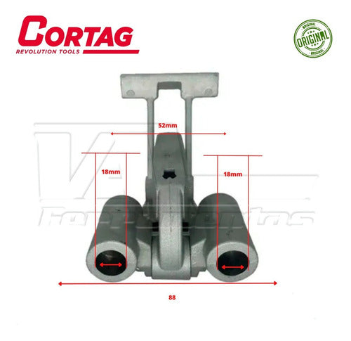 Carro Guia P/ Cortador Cortag Super 1150 / Super 900/750/600 - 51656