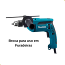 Kit Brocas 9pç Makita - Metal, Concreto e Madeira D-71962