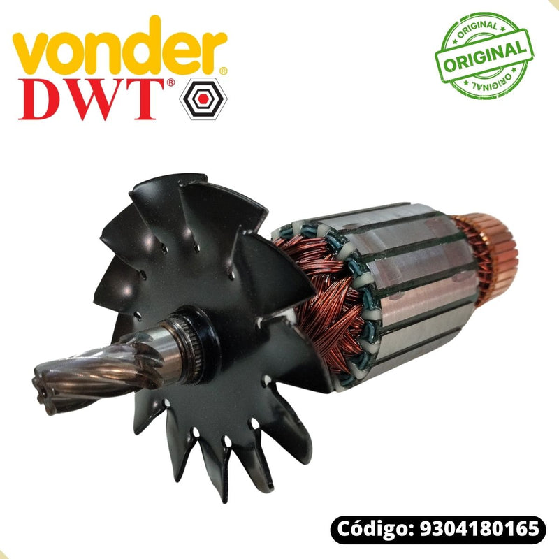 Induzido 110v P/ Serra Circular Vonder Scv1800 Dwt Scd1800