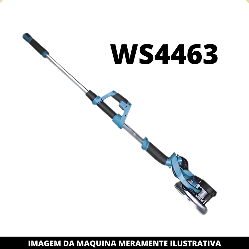 Kit Disco e Cerdas p/ Lixadeira de Parede Ws4463 Wesco