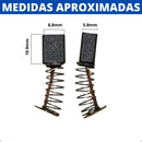 Dois Pares de Escovas De Carvão P/ Misturador Vonder Mav850