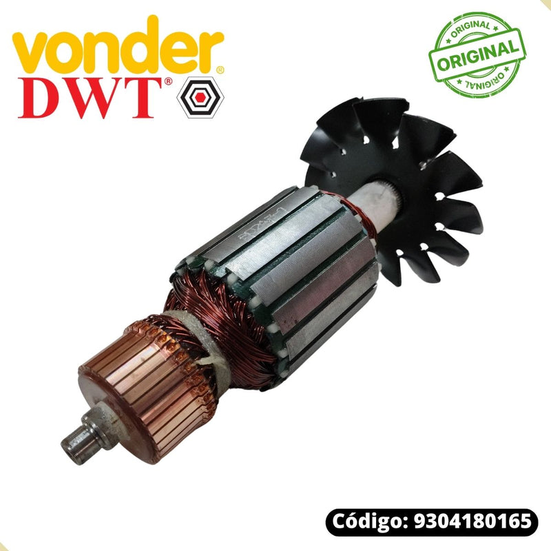 Induzido 110v P/ Serra Circular Vonder Scv1800 Dwt Scd1800