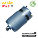 Motor e Pinhão 18v P/ Parafusadeira a Bateria 18v Pfv018 Vonder e Pfd018 dwt
