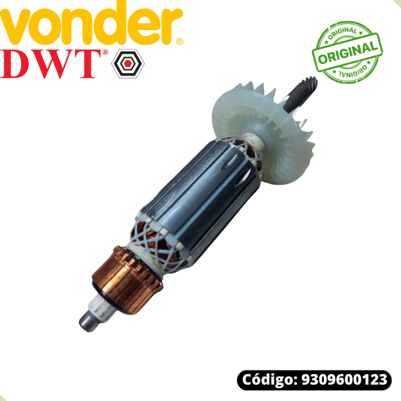 Rotor Induzido 110v p/ Lixadeira de Parede Lpv600 Vonder