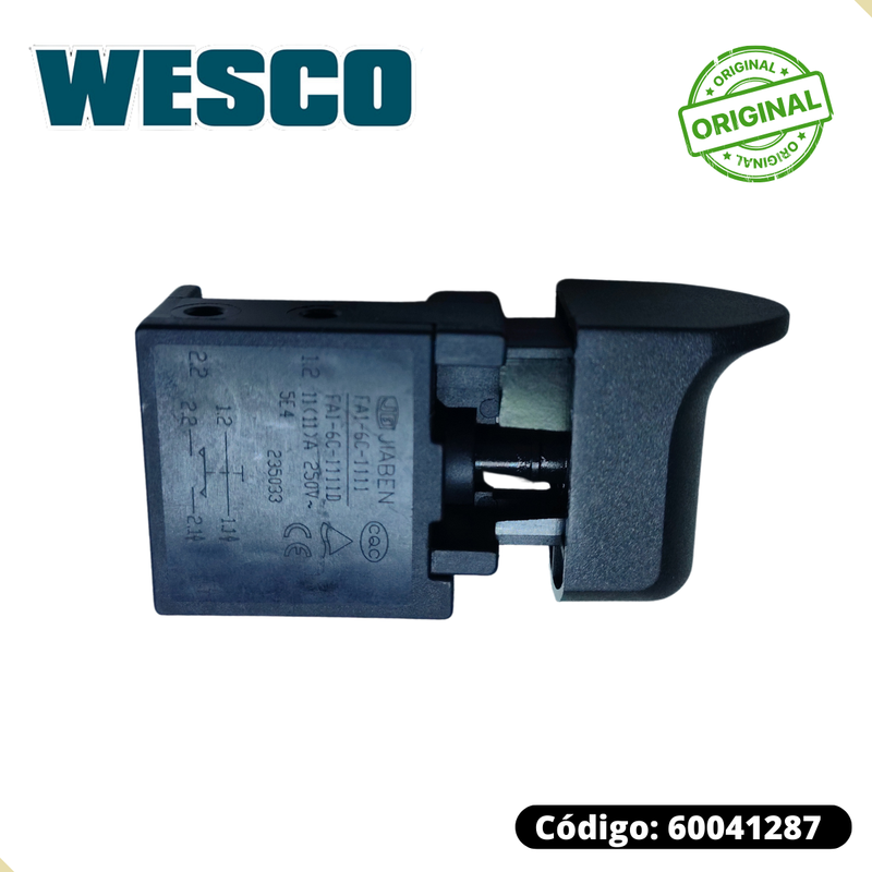 INTERRUPTOR P/ SERRA CIRCULAR WESCO  WS3441