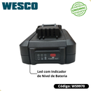 Bateria 18v 2.0Ah  para Ferramentas Wesco WS9970