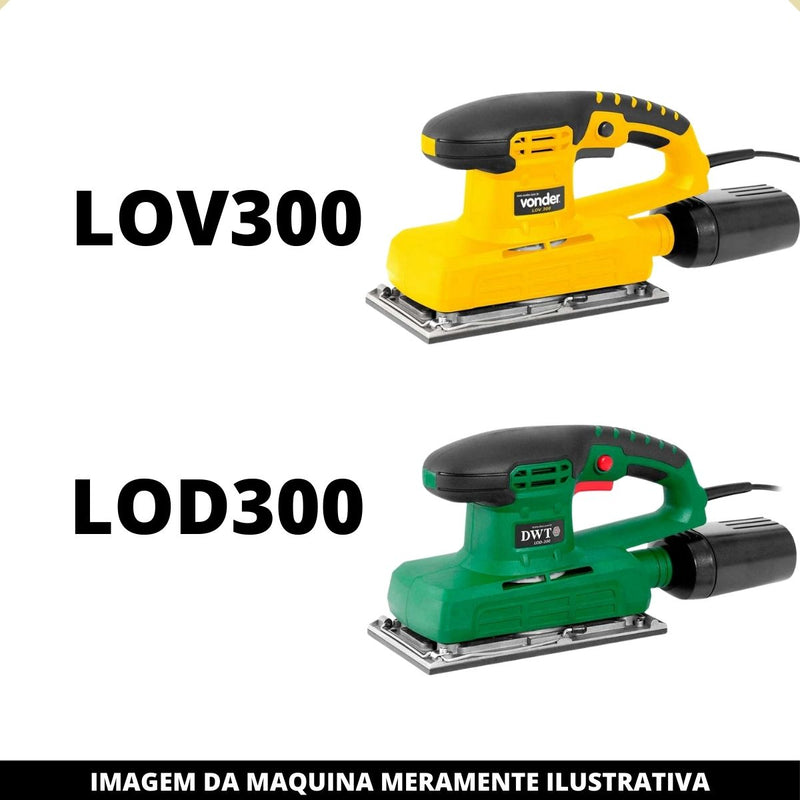 Dois Pares De Escovas De Carvão P/ Lixadeira Vonder Lov300