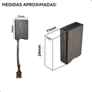 Par de escovas de Carvão para Martelo Demolidor MDV1765