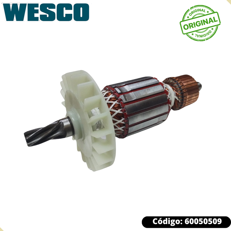 Induzido 220v P/Martelete Demolidor WS3204 WESCO