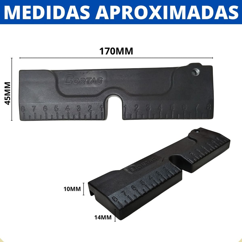 Régua (barra)  P/ Cortador Linha Tec 50/75/100 Cortag