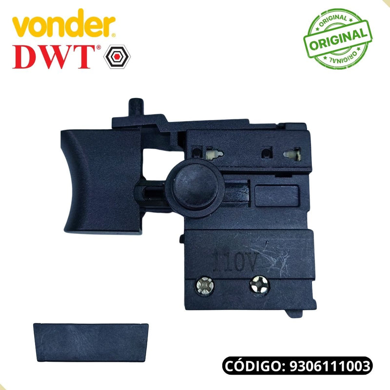 Interruptor Para Parafusadeira Vonder Fpv300 E Ed280 Dwt