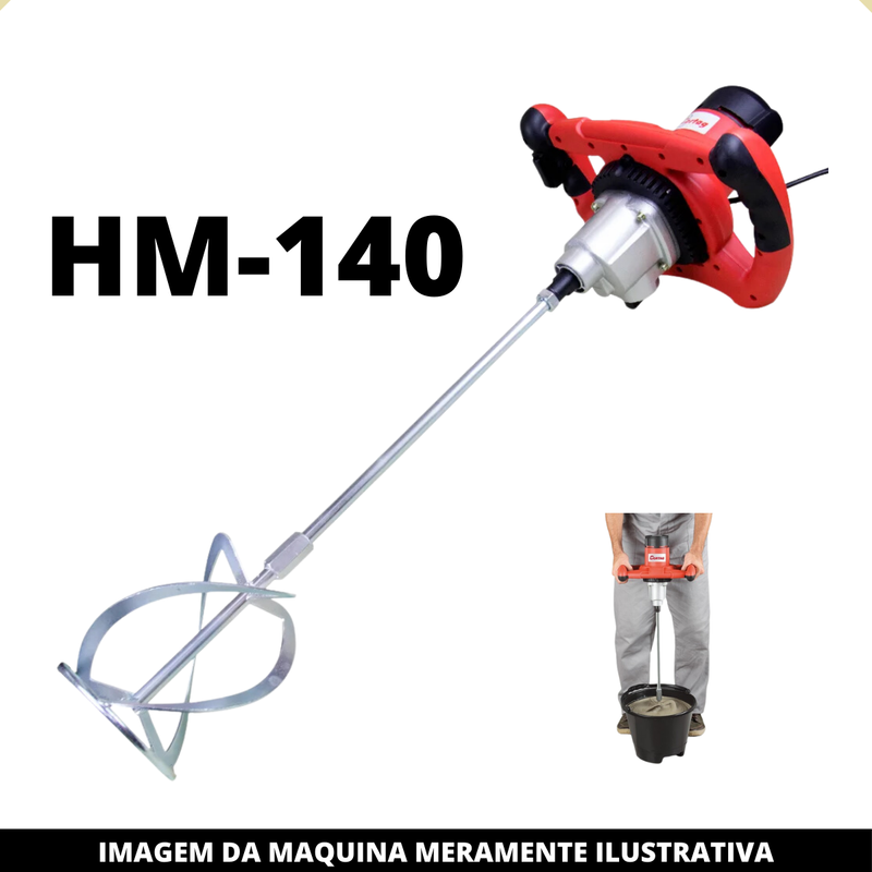 Rotor Induzido 220v P/ Misturador De Argamassa Hm 140 Cortag