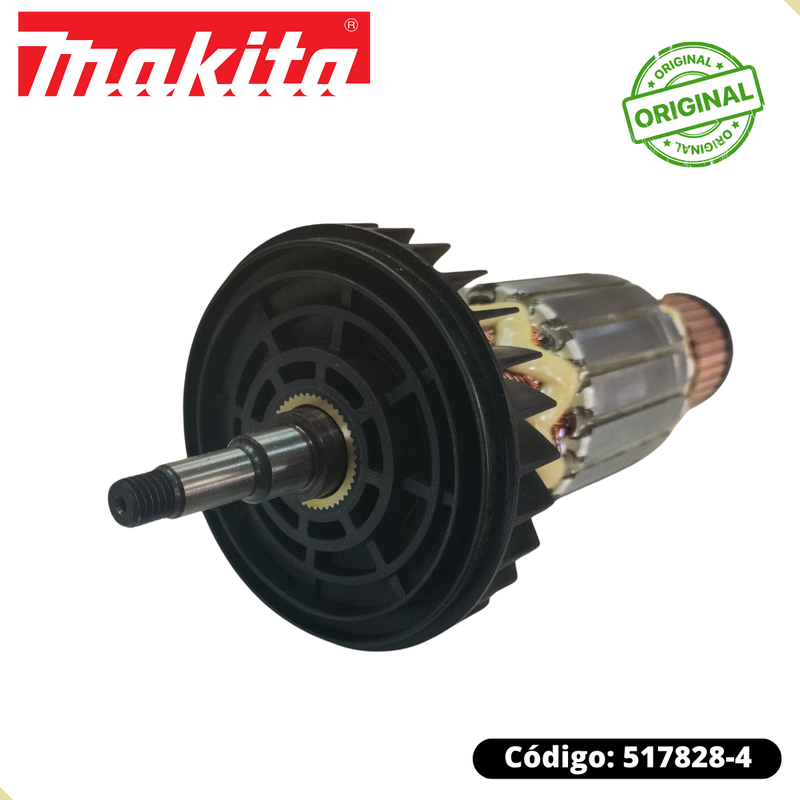 Rotor Induzido 220v p/ Esmerilhadeira GA7030 e GA9030 Makita