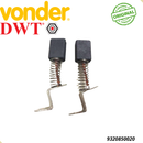 Par de escovas de Carvão P/Chave Impacto CIV850 e AWT CI850