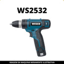 Caixa Da Engrenagem Completa Com Mandril Ws2532 Wesco