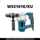 Dois Pares De Escova De Carvão P/martelete Wesco Ws3161/ku