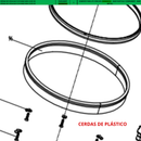 Cerdas longas p/ Lixadeira de Parede LPV1000 e LPV600 Vonder