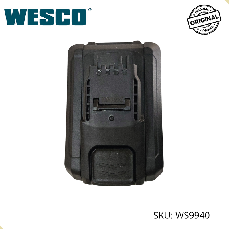 Bateria 18v 4.0Ah Wesco para Diversos modelos WS9940