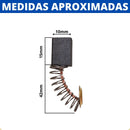 Par de escovas de Carvão para Politriz Wesco Ws4509K