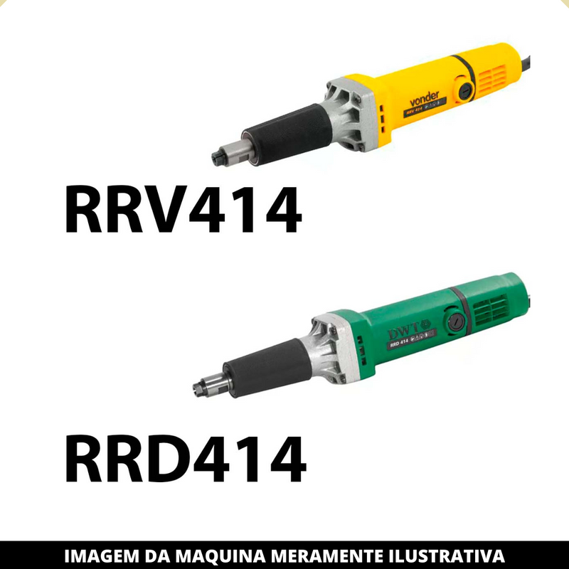 Engate Do Eixo P/ Retificadeira Vonder Rrv414 Dwt Rrd414