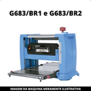 2 Facas 319x18,2x3,2mm p Plaina Desempenadeira G683/BR Gamma