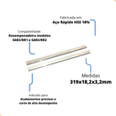 2 Facas 319x18,2x3,2mm p Plaina Desempenadeira G683/BR Gamma