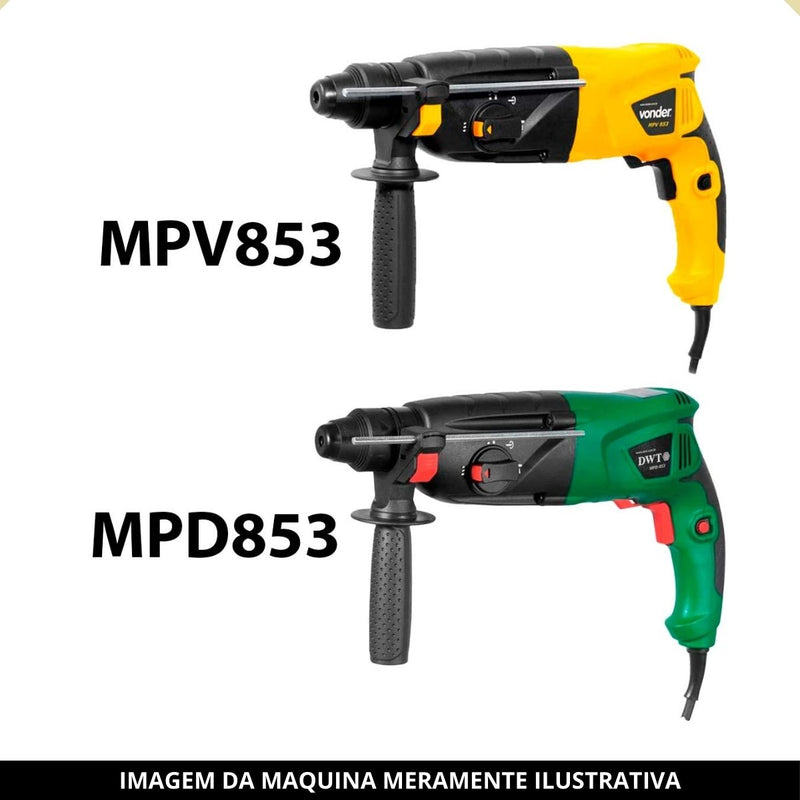 Conjunto de Botão Seletor para Martelete Vonder MPV853 / MPD