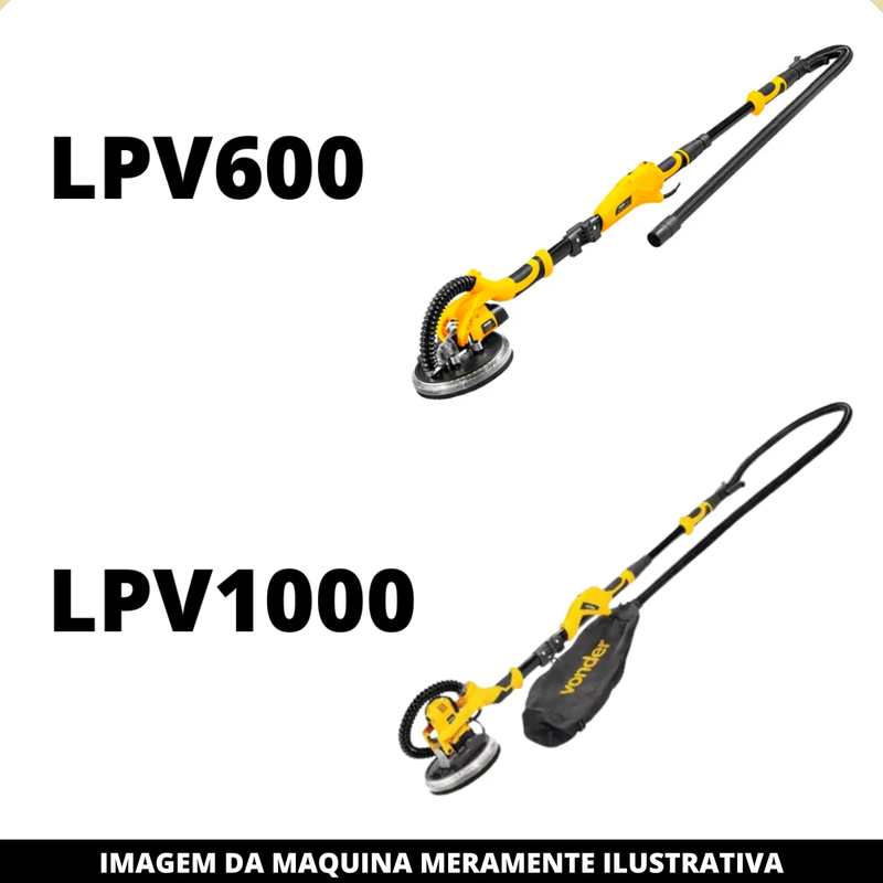 Cerdas longas p/ Lixadeira de Parede LPV1000 e LPV600 Vonder