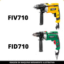 Rotor Induzido 220v P/furadeira Vonder Fiv710 E Dwt Fid710