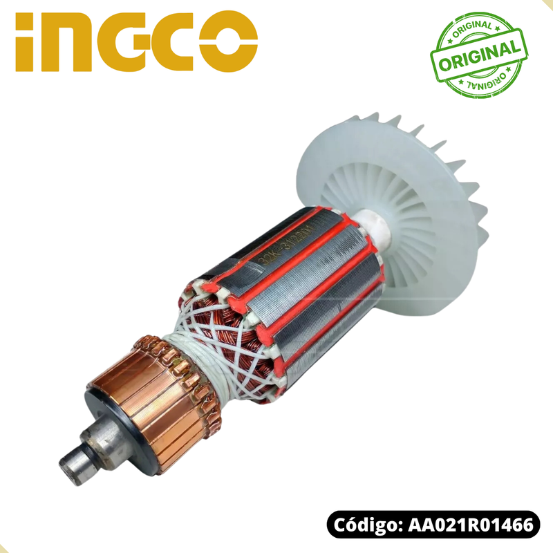 Rotor Induzido 127v Para Martelete Ingco Urh1500