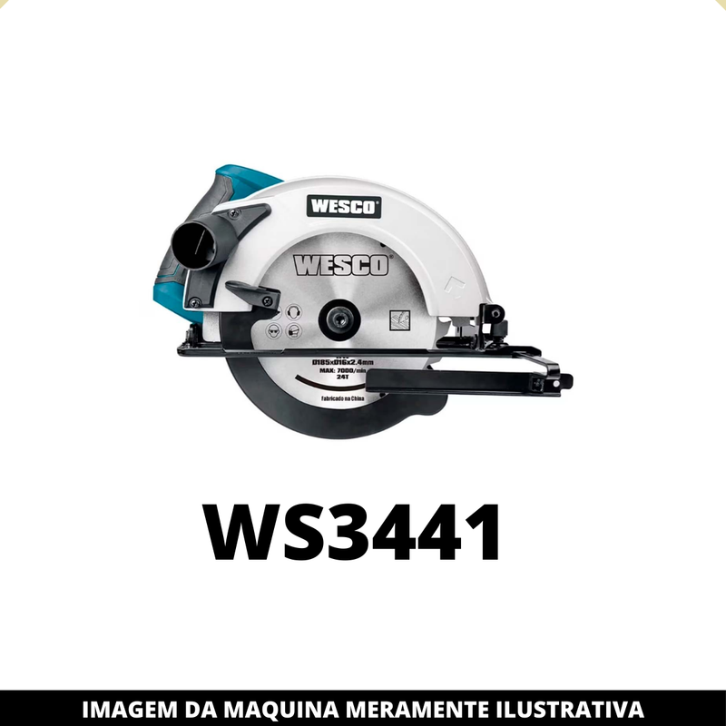 Induzido 220v p/ Serra Circular Ws3441 Wesco