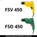 Interruptor gatilho p/ Furadeira Vonder Fsv 450 Dwt Fds 450