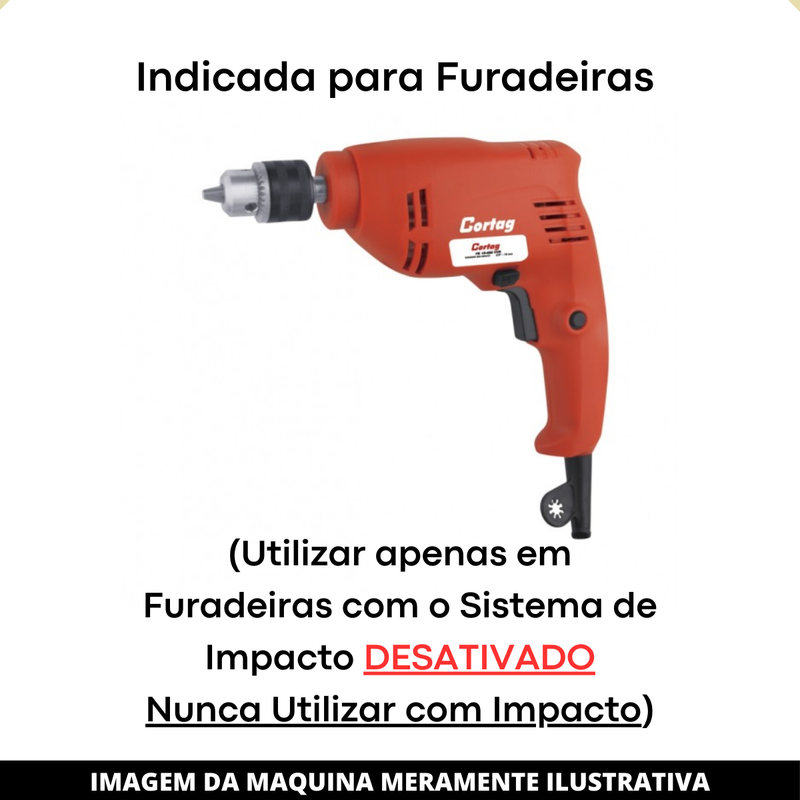 Broca Diamantada 10mm 3/8" Cortag (62130)