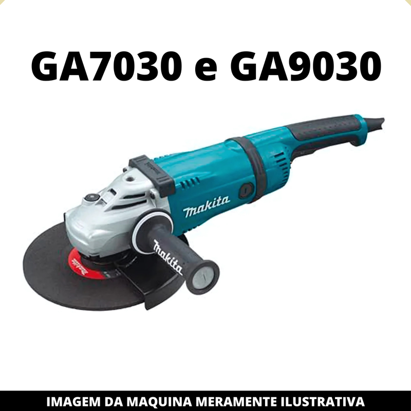 Rotor Induzido 220v p/ Esmerilhadeira GA7030 e GA9030 Makita