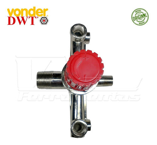 Regulador De Pressão Para Compressor Vonder Mcv25 E Mcv50