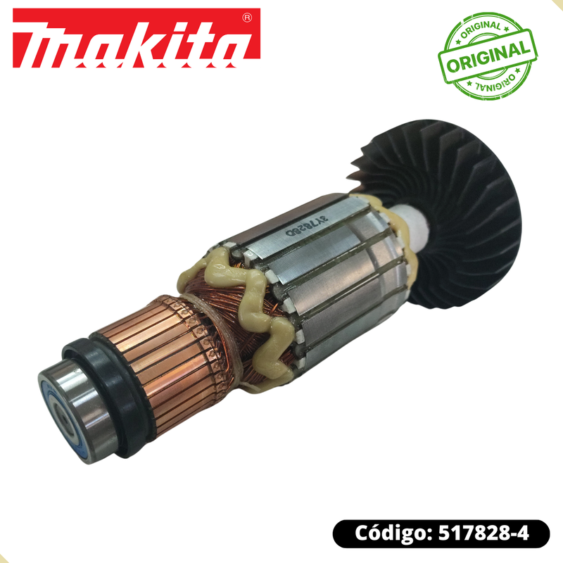 Rotor Induzido 220v p/ Esmerilhadeira GA7030 e GA9030 Makita