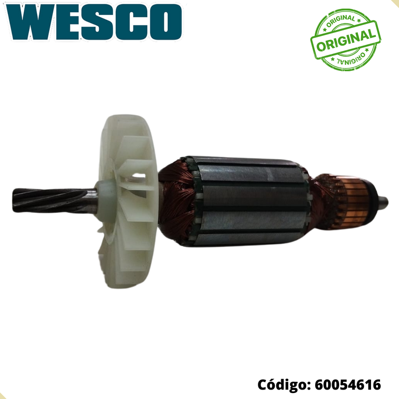 Induzido 110v P/Martelete Wesco WS3212KU