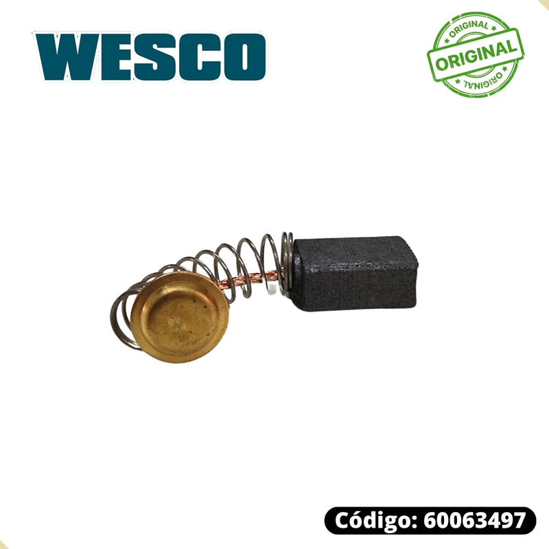 Par de escovas de Carvão para Politriz Wesco Ws4509K