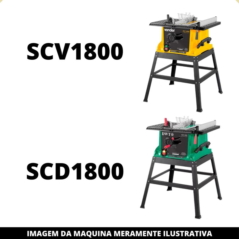 Induzido 110v P/ Serra Circular Vonder Scv1800 Dwt Scd1800