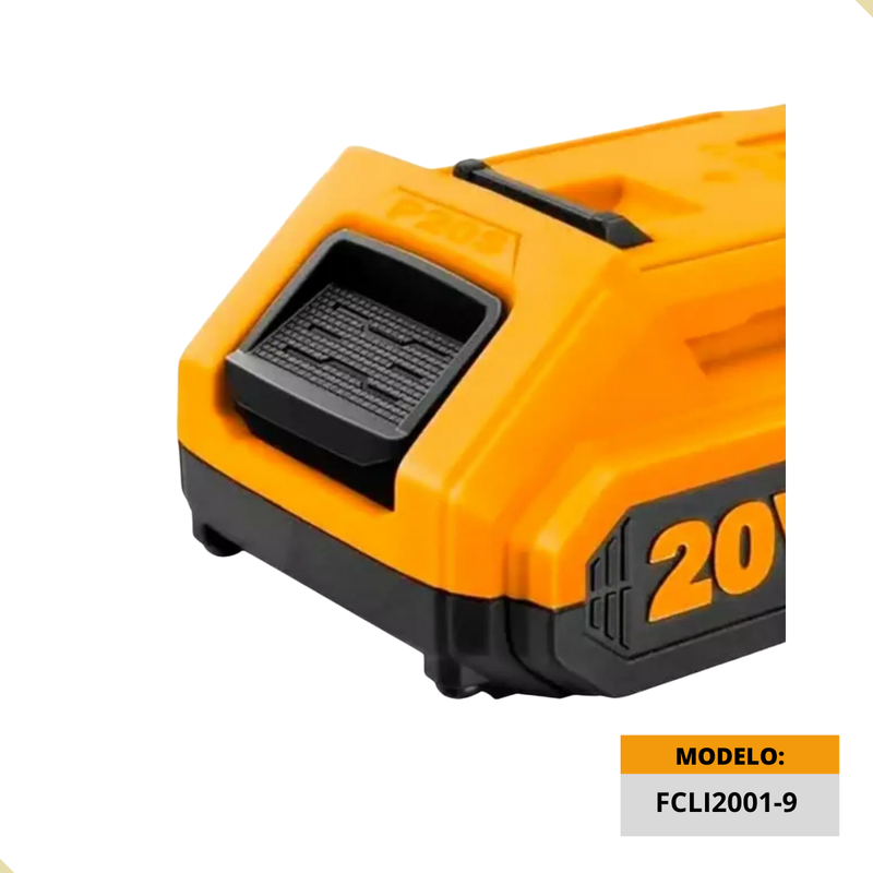 Carregador de Bateria 20V Linha P20S Ingco FCLI2001-9 Bivolt