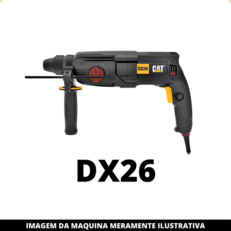 Induzido 220v P/Martelete Caterpillar DX26