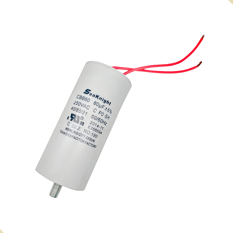 Capacitor 80uf P/ Motocompressor 110v Vonder Mcv076