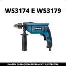 Interruptor (gatilho) Para Furadeira De Impacto Ws3174 Wesco