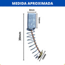 Kit com 2 pares Escova de Carvão para Martelete Vonder MPV840 e Dwt MPD840 Original 9310840081