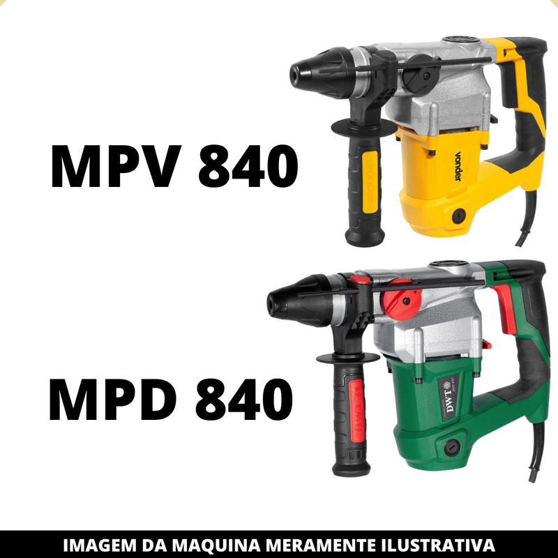 Carcaça do Motor p/ Martelete Vonder Mpv840 e Dwt Mpd840