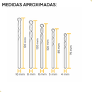 Kit com 5 Brocas p/Alvenaria Makita D-41040