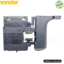 Interruptor para Martelete Vonder Mpv832 e Dwt Mpd832