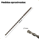 Broca 12mm Longa p/ Martelete SDS PLUS 12x350mm Makita D-65165