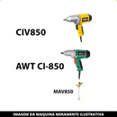 Par de escovas de Carvão P/Chave Impacto CIV850 e AWT CI850