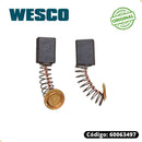 Par de escovas de Carvão para Politriz Wesco Ws4509K